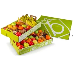Factory price rigids corrugated shipping fresh fruit vegetable Tomatoes packaging cardboard gift box
