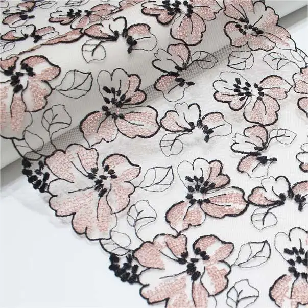 Multiple color selection wedding dress Home Textile Fabric Underwear accessories mesh cloth mesh gauze sequin Embroidery lace
