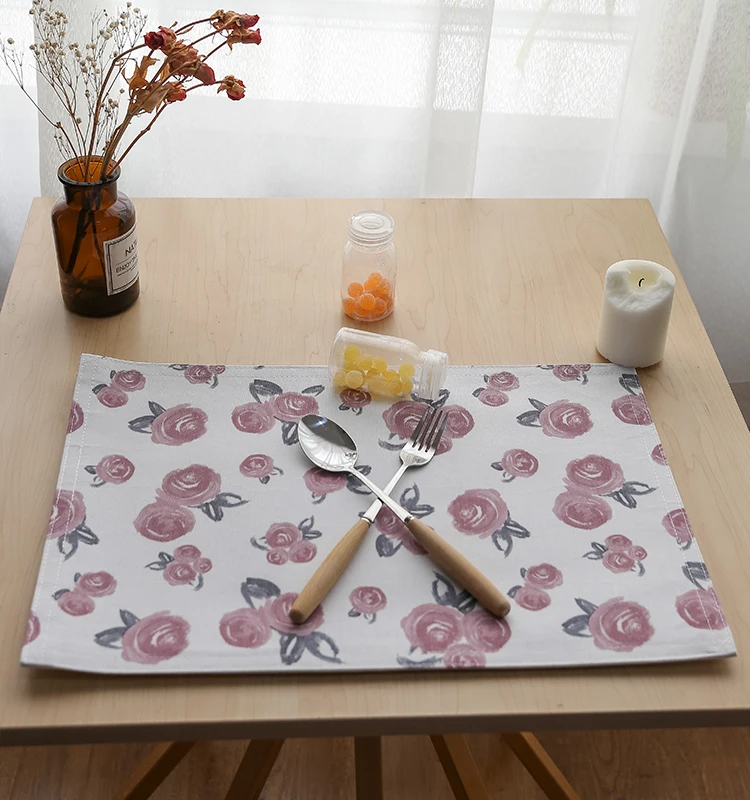 Wholesale sublimation chinese luxury Paper Baby Silicone Placemats For Round Table For Round Table