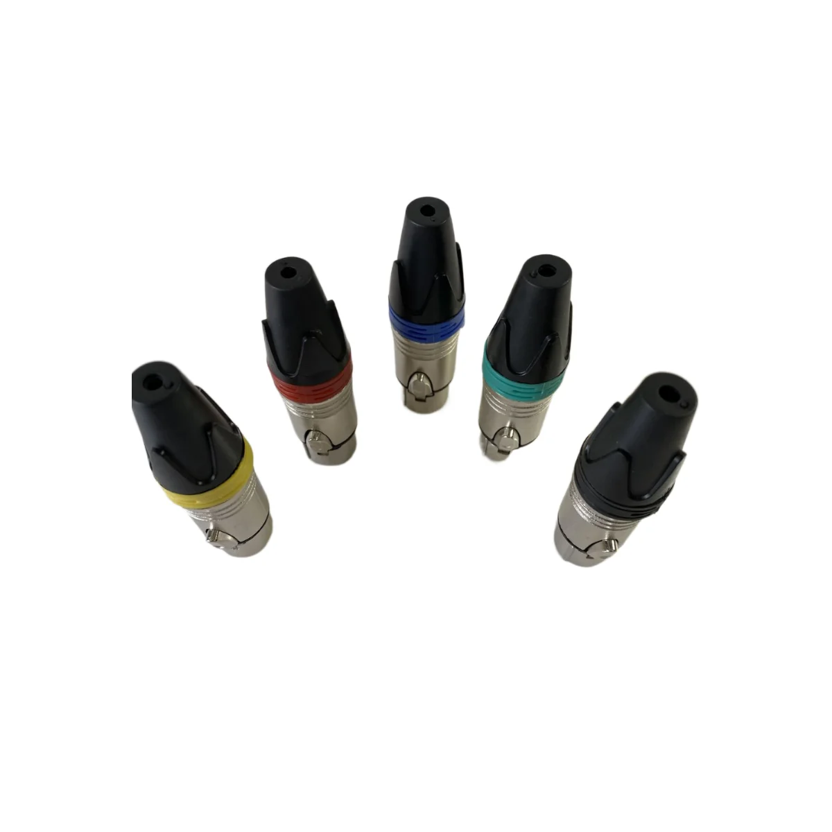 Xlr Connector Audio Plug Microphone Plug 3 Pin Speaker Connector Male & Female Colour Mic Connector