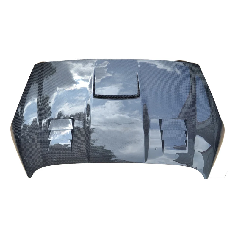 Carbon Fiber Bonnet Hood for Fi esta 2014 Engine Hood Cover