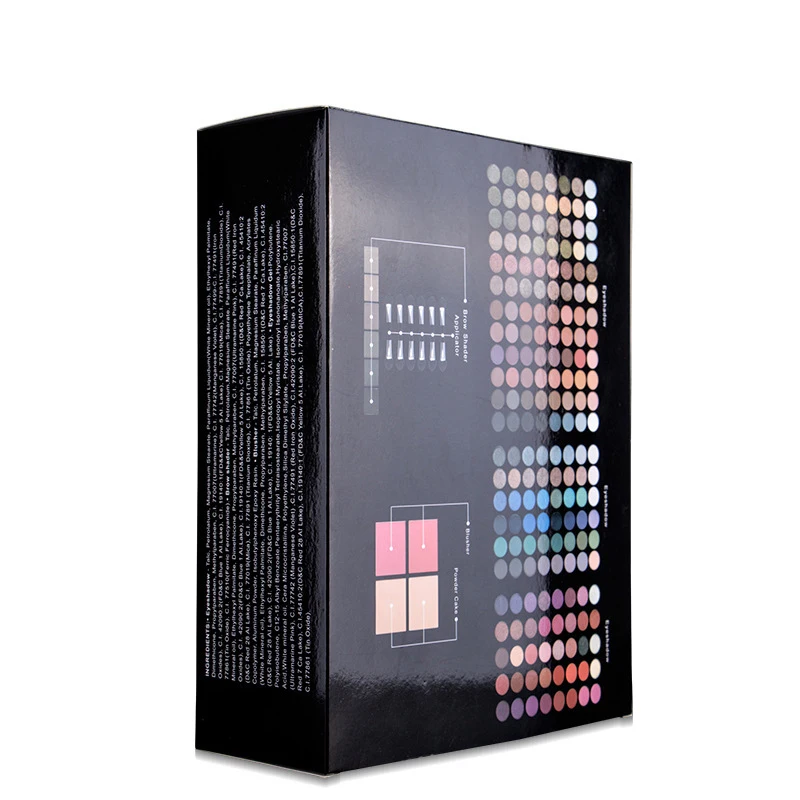 194 Colors Professional Makeup Artist Gift Set Cosmetic All-in-one Make Up Palette Set for Professional Makeup Gift Set