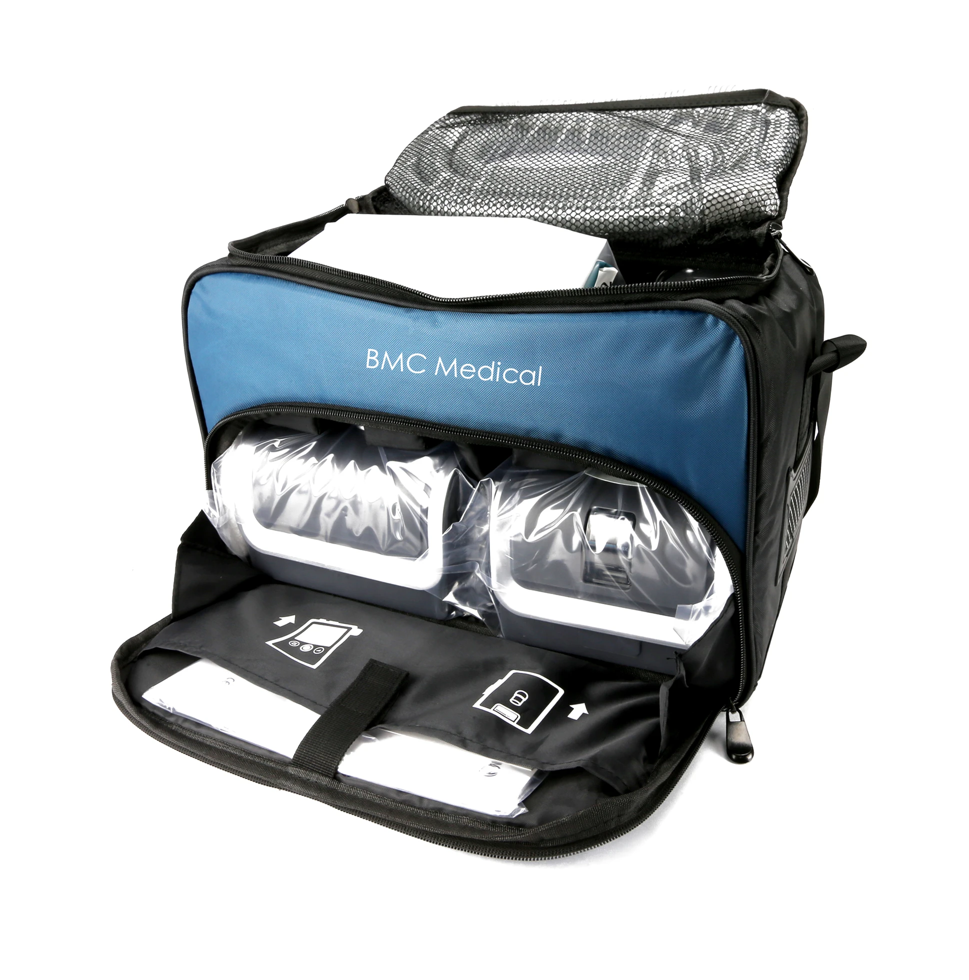  BMC двухуровневого CPAP GII BPAP Y-30T терапии апноэ ХОБЛ поддержку дыхания со шлангом увлажнитель управление с помощью одной кнопки сна анализ данных