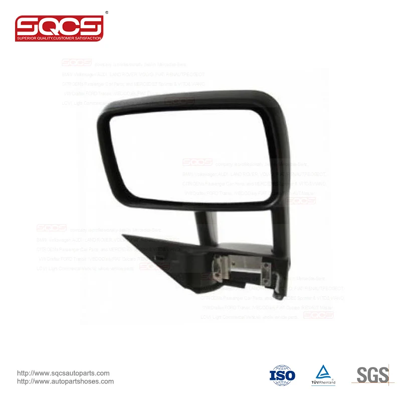 SQCS brand gasket cylinder head Manual Outside Mirror silver outside chrome rearview mirror cover for mercedes benz sprinter 901