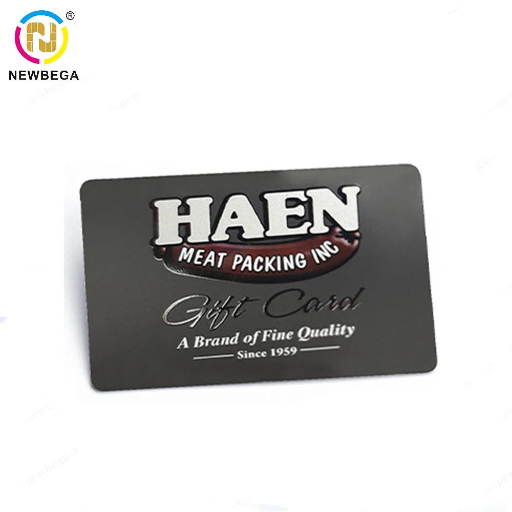 Custom PVC Card UV Digital Printing NFC Business Card With Logo