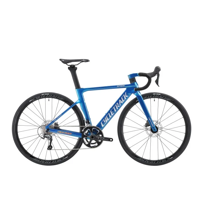 Cycletrack Spark колеса из сплава велосипед карбоновый шоссейный гоночный 700C 20 скоростей дисковый тормоз