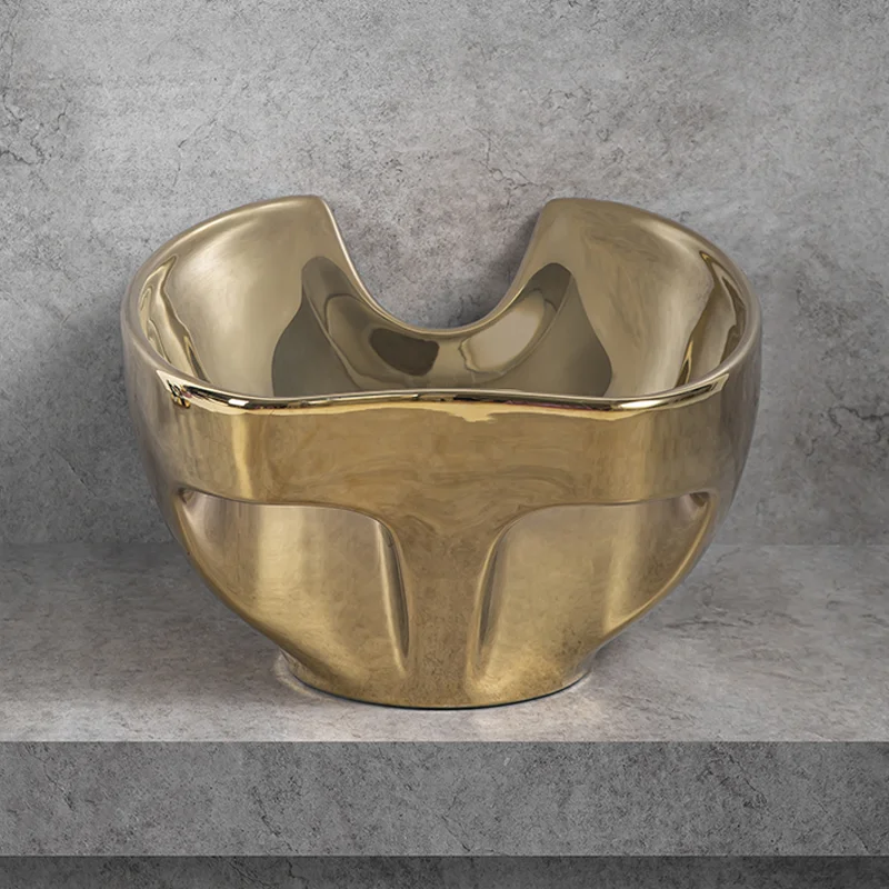 New Desig Luxury hair wash basin Ceramic shampoo sinks basin&trays salon sink shampoo sink hair basin
