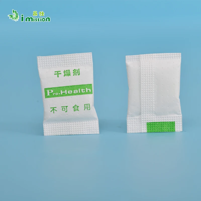 DMF free white silica gel desiccant price 1g/2g/3g small pack