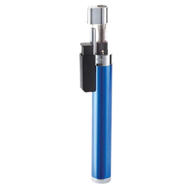 GF-853 Unique Cheap refillable Pencil Kitchen Butane Pen Lighter Torch Candle Lighter