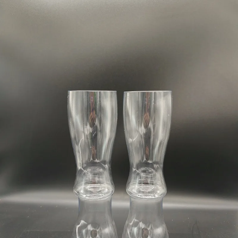 Plastic Beer Glass Recyclable Unbreakable Plastic Beer Glasses