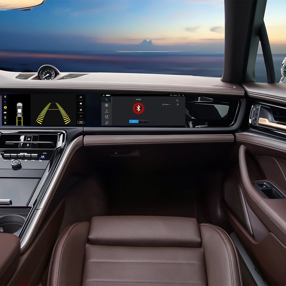 15 дюймов развлекательная система мультимедийный плеер для Porsche Panamera 2024 Android второй пилот смарт-экран автомобильное радио навигация