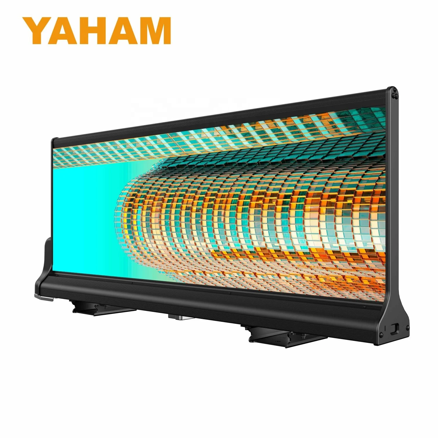 Yaham Taxi Screen Series Latest T6.0 Version P2.5 P2.96 High Definition Double Sided Taxi Car Led Screens Advertising Players