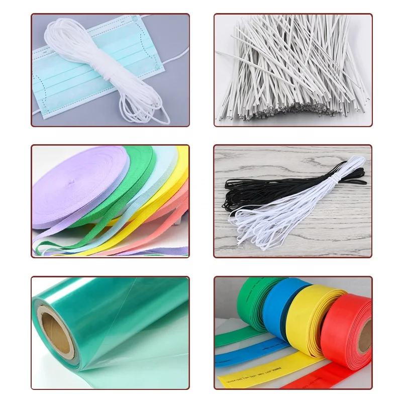 Automatic ear band rope cutting machine rubber band rope cutting machine round wire flat wire cutting machine large stock