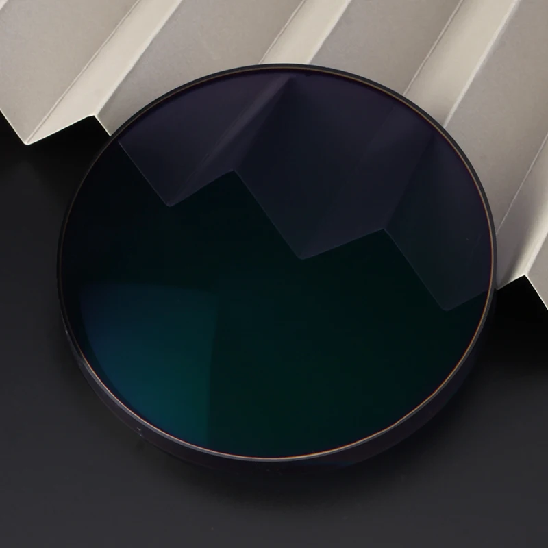 Fast delivery lentes glass photochromic sunglasses lens blanks anti blue spectacle lenses