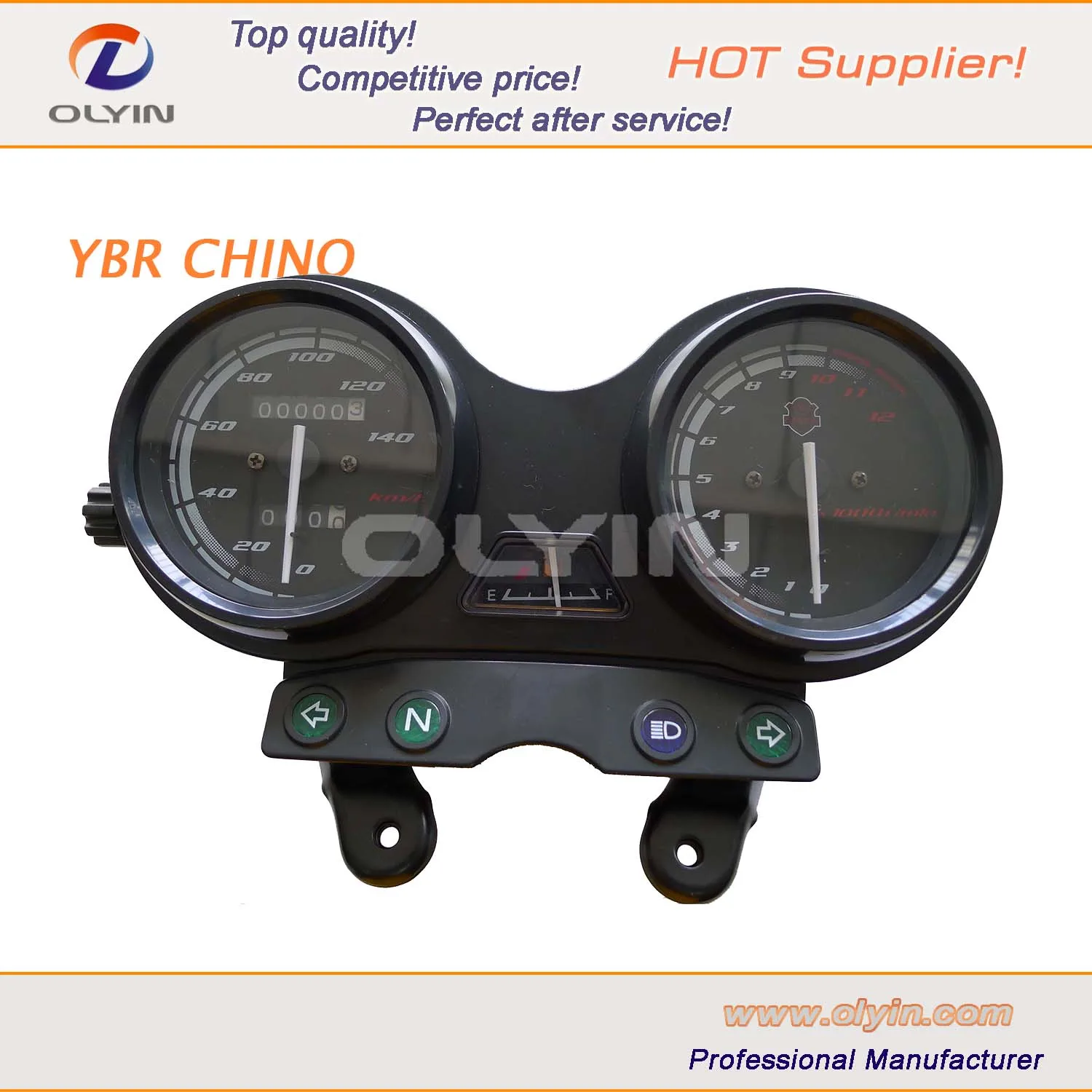 YBR125 Motorcycle digital Speed Meter For Motorbike Body Parts