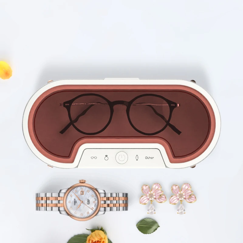 Best Ultrasonic Cleaner Portable Ultrasonic Washer Professional Ultrasonic Jewelry Cleaner 400ml For Rings Watches