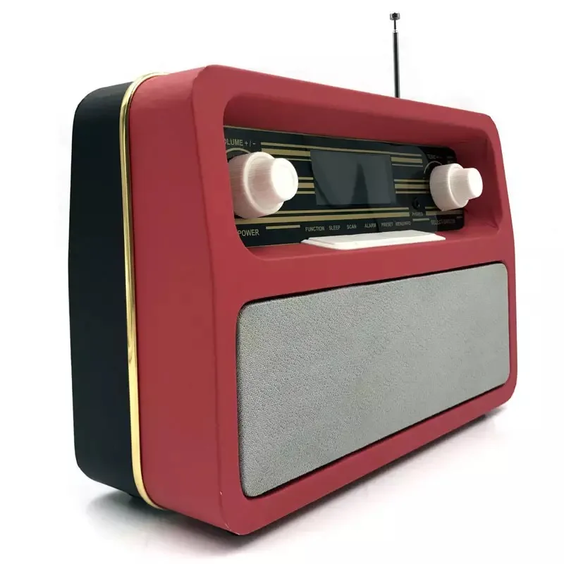 Горячая Распродажа, многофункциональный ретро-стиль, реальное дерево, FM/DAB + домашнее радио