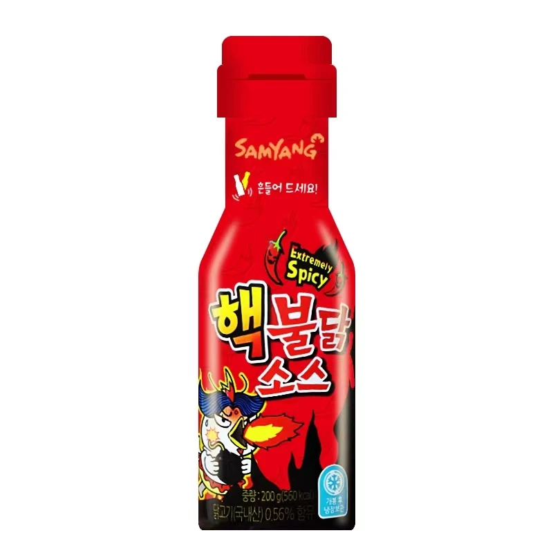 Turkey Noodle Sauce Package Double Spicy Rice Mix with Noodle Sauce Low Bottled Seasoning Sweet Spicy Fat