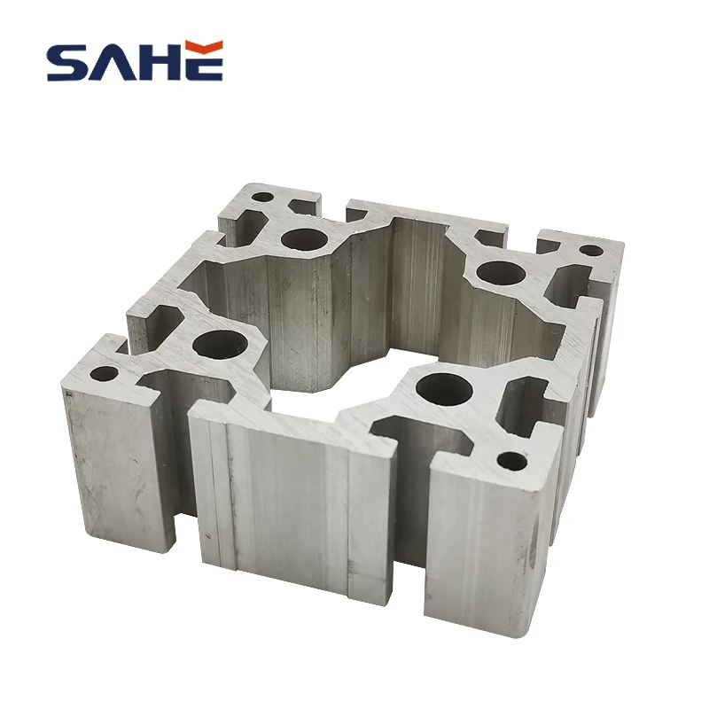 Custom Extruded China Aluminium Profile 100X100 T Slot Industrial Aluminum Extrusion Profile for Work Bench