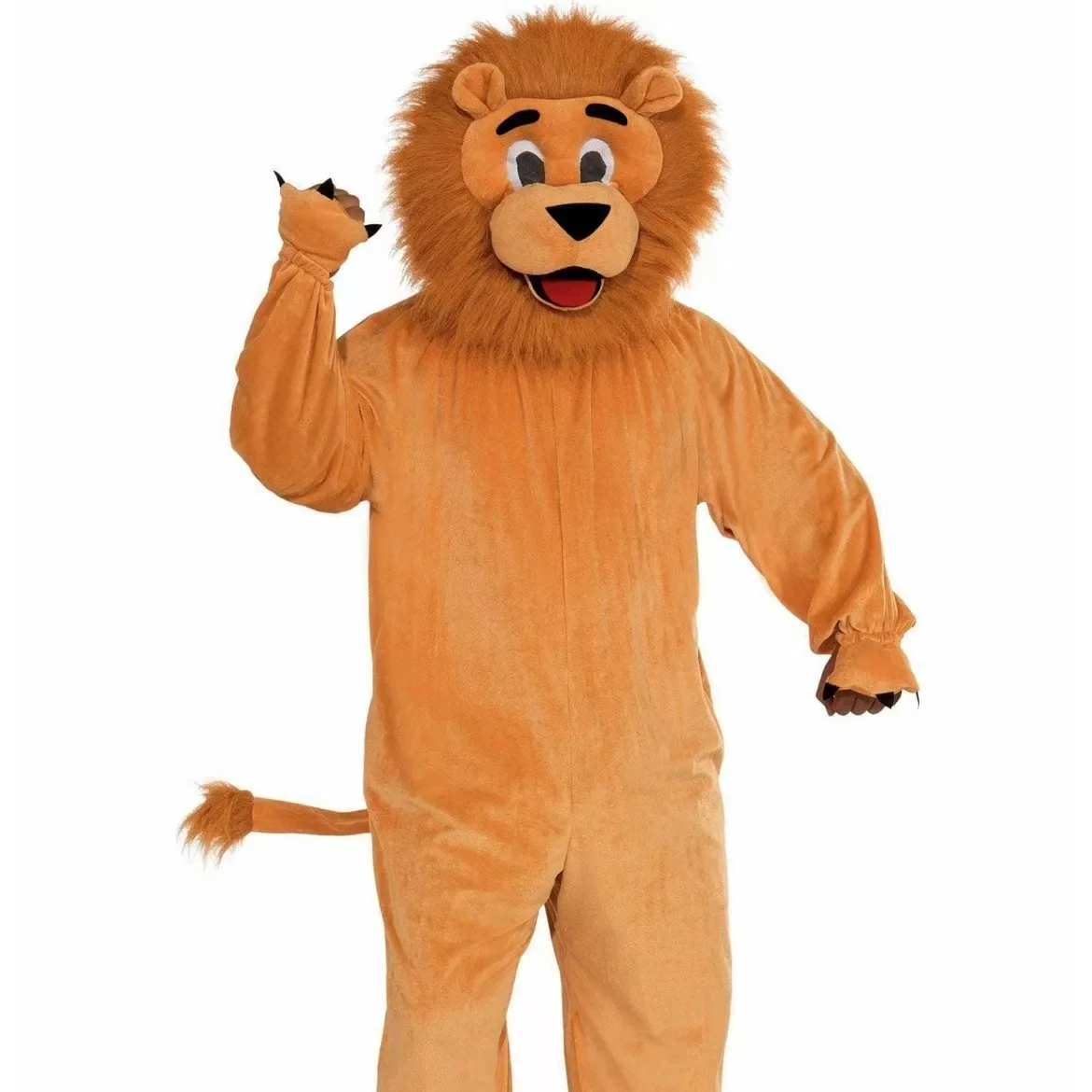 Deluxe Plush Lion Costume for Kids Halloween Cosplay Animal Party Fancy Dress Mascot Costumes
