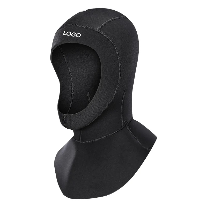 5Mm Men Women Limestone Neoprene Head Cap Black Cup Diving Surf With Plain Pocketsl Surfing Wetsuit Hood