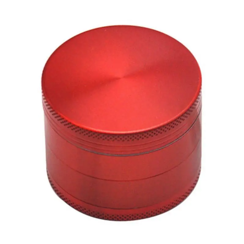 Manufacturers directly supply zinc alloy cigarette grinders 40/50/63/75 four layer flat plate cigarette grinders metal manual gr
