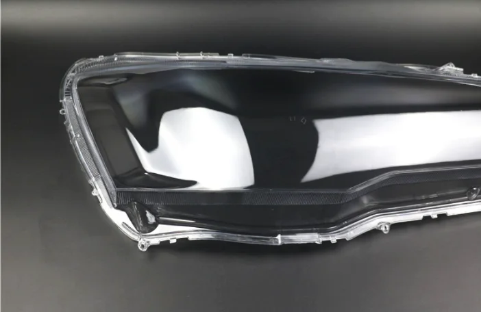 Transparent Lampshade For 2010-2016 Mitsubishi Lancer Upgrade High Quality Headlamps Covers Mitsubishi Lancer Headlights Lens
