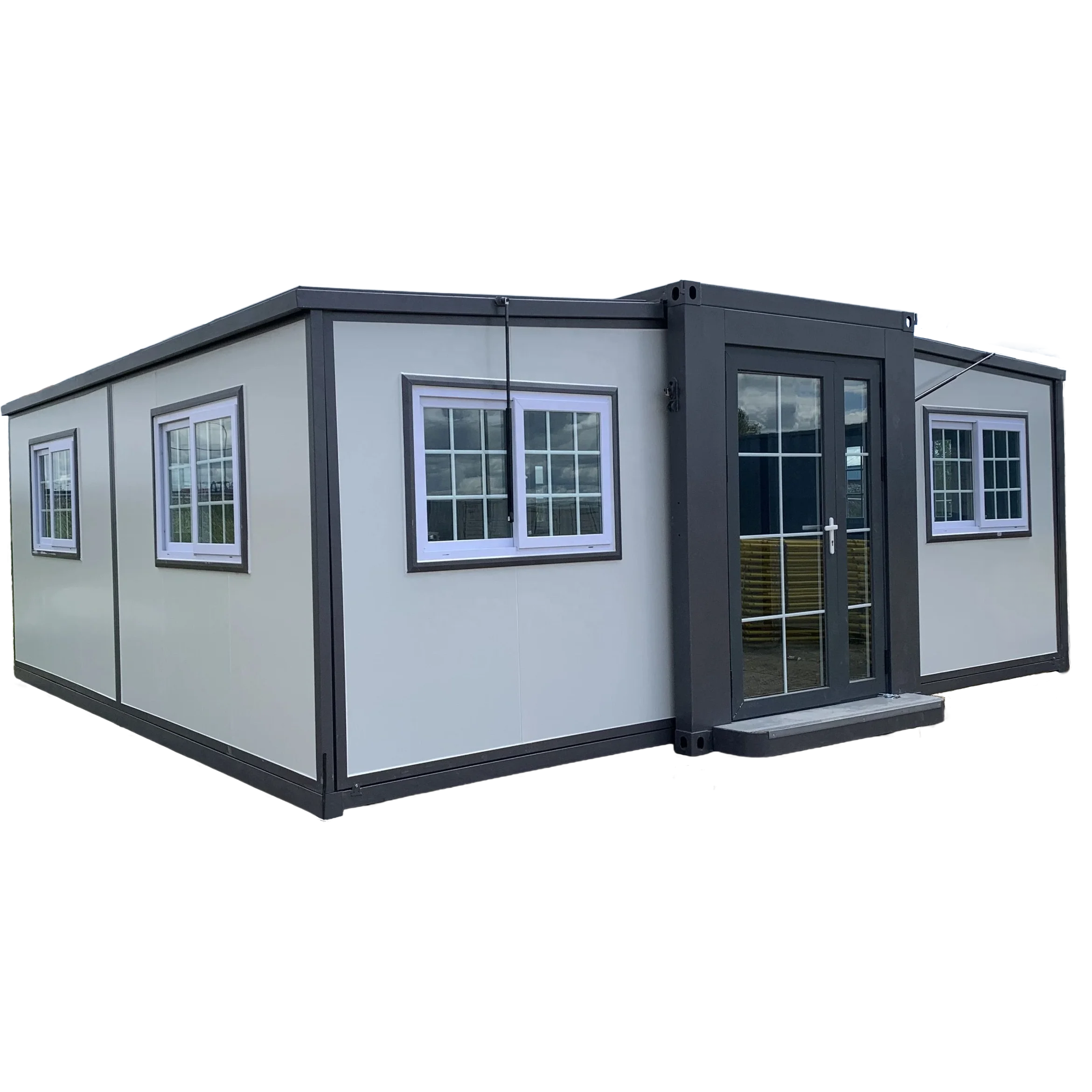 Best Price Case Living Modular Mobile Home Shipping Folding Expandable Container House