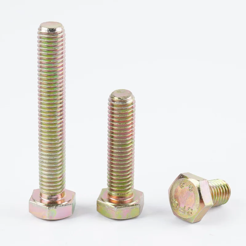 OEM ODM ASME ASTM a325 a325m a490 из углеродистой стали UNC UNF цинковые болты с полной резьбой шестигранные