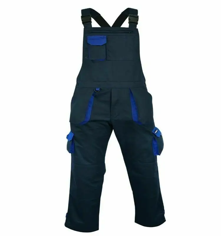 2021 New Design Navy Blue Insulated Bib Pants Women Work Overalls For Men Construction Workers (1600375386190)