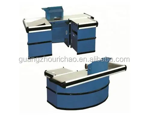 Supermarket cashier store checkout counter for sale