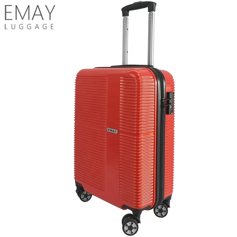 2020 Trending Aluminum Polycarbonate Trolley Koffer Rolling 3 Pcs Luggage Set Travel Bags