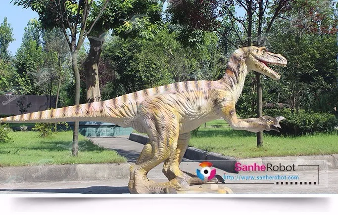 Theme park large animatronic dinosaur model 3D Alive Giganotosaurus animatronic