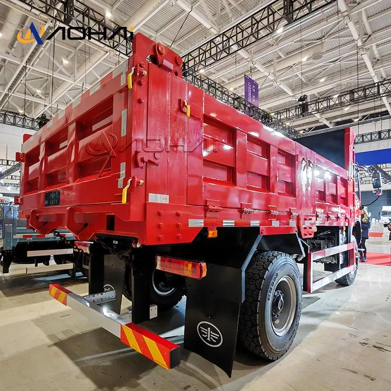 FAW 5 Ton Mini Dump Truck 6 Wheel Diesel 4x2 4x4 Manual 150-250hp Light Truck Euro 2 New Condition Light Dump Truck