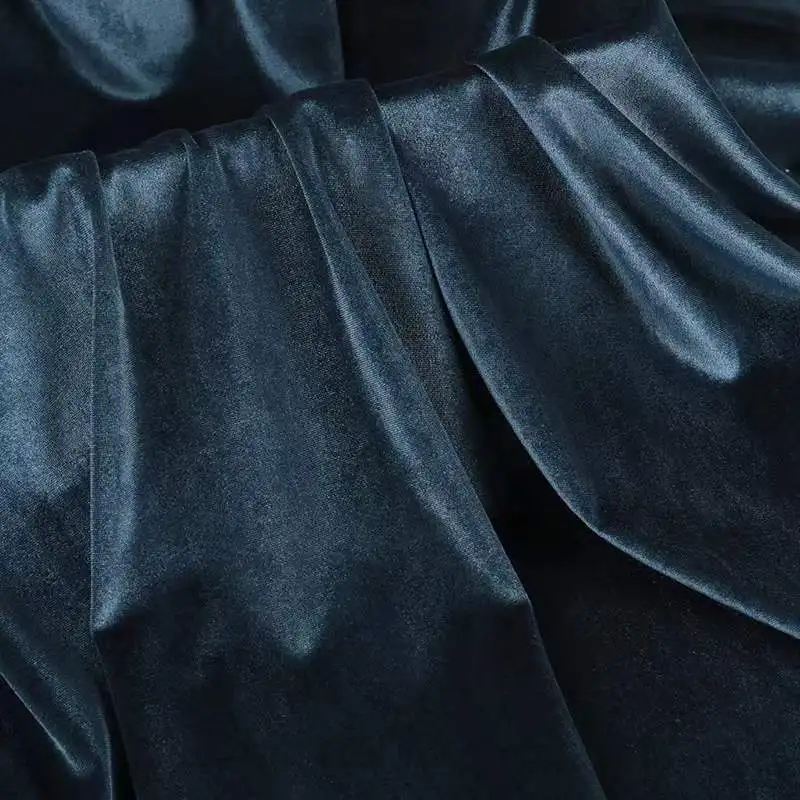 Hot sale super soft korean  garment KS velvet fabric for clothes