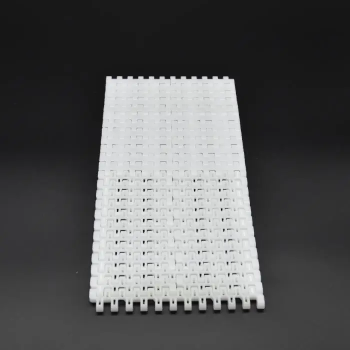 high quality food grade modular belt    delrin conveyor chains   side Flex Plastic belt top chains    modular belt