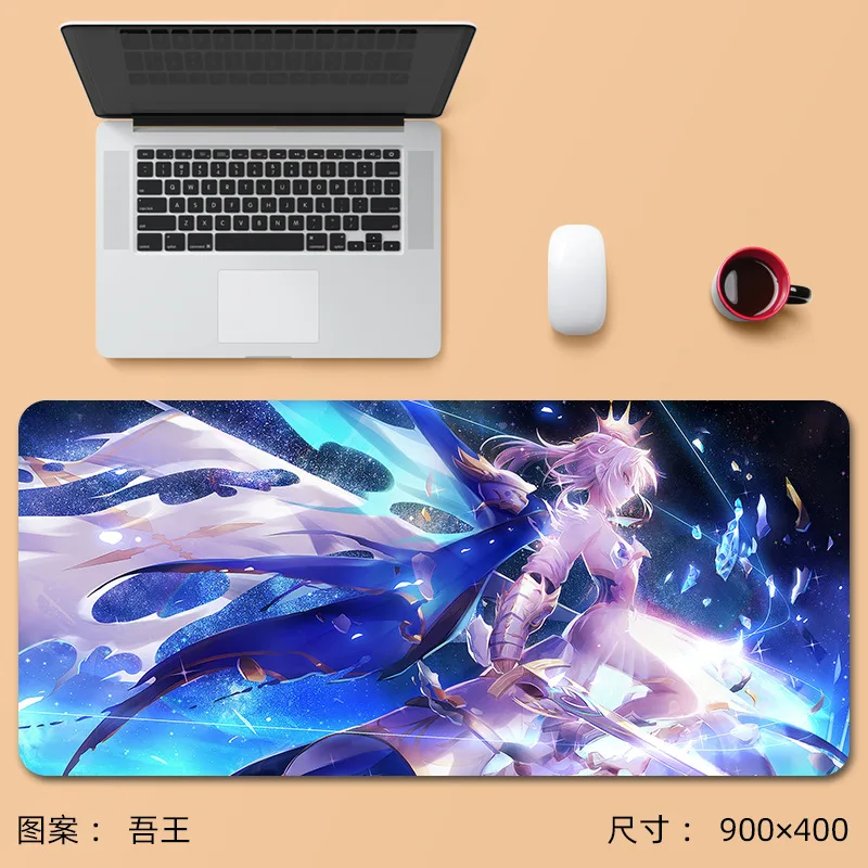 Customize Japan Anime Cartoon Cutr Sexy Girl Genshin Impact XXL Large Gaming Mouse Pad Keyboard Mat