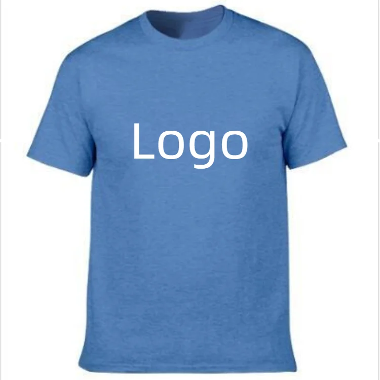 Wholesale Custom Summer German Style 100% Cotton Blank Solid Color Men Short Sleeve Plain Casual T-shirts