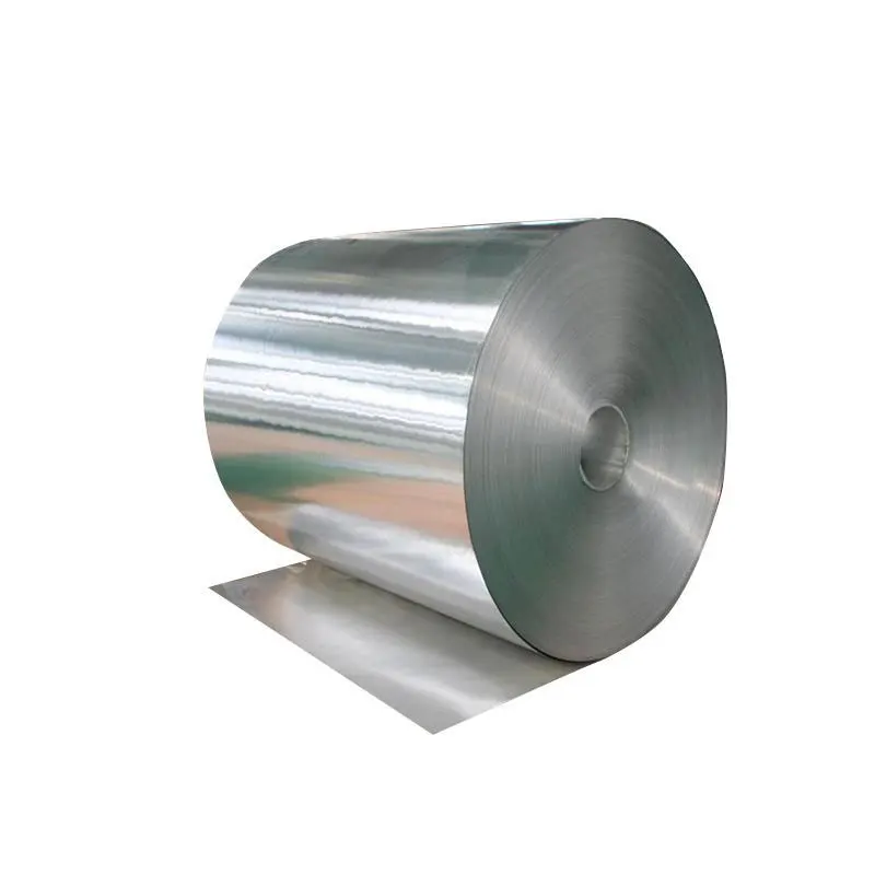 0.9mm thickness polymer film aluminium roll embossed kraft paper damp proof pipe insulation aluminium roll