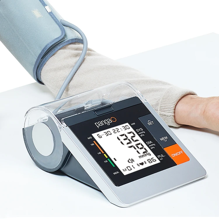 Качественный сертифицированный Автоматический Сфигмоманометр точный монитор артериального давления с большими манжетами прибор для домашнего использования цена