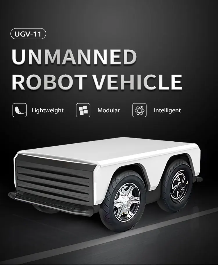 200 кг Полезная нагрузка торговый автомобиль smart UGV rc танка шасси роботов доставки продуктов