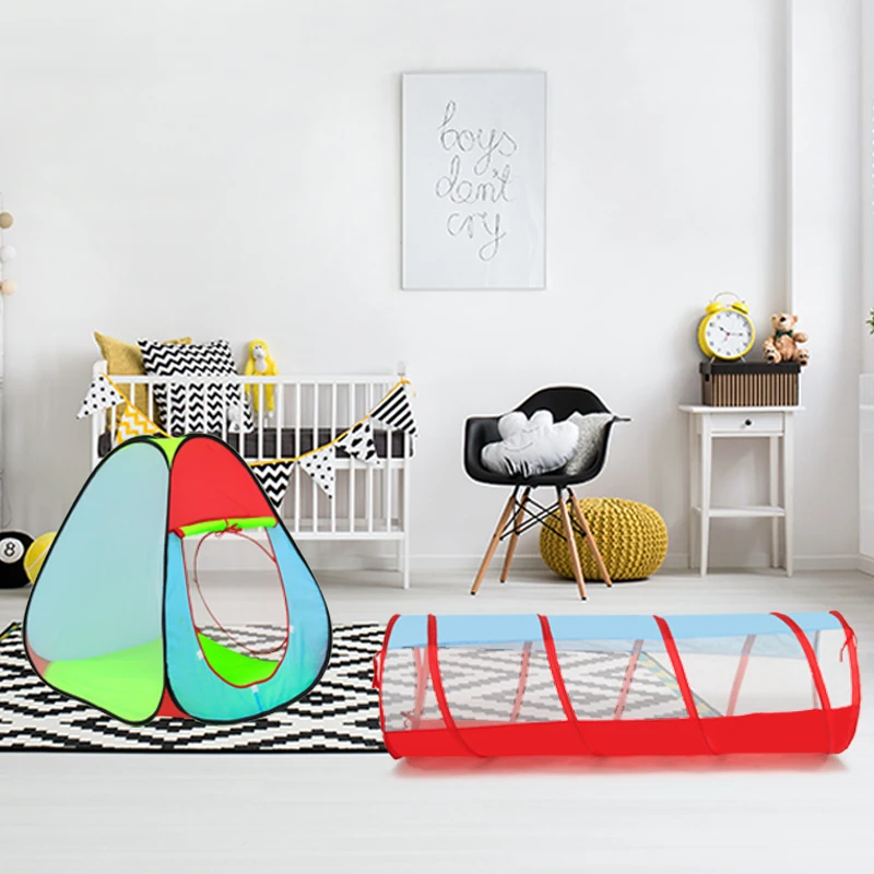 
pop up kids tent tunnel with ball pit indoor tent play tent 