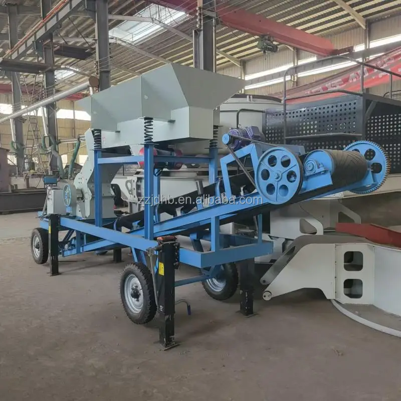 China Low Cost Gold Mining Ore Mobile Small Mini Rock Hammer  Crushers Portable Stone Crusher Machine Price For Sale