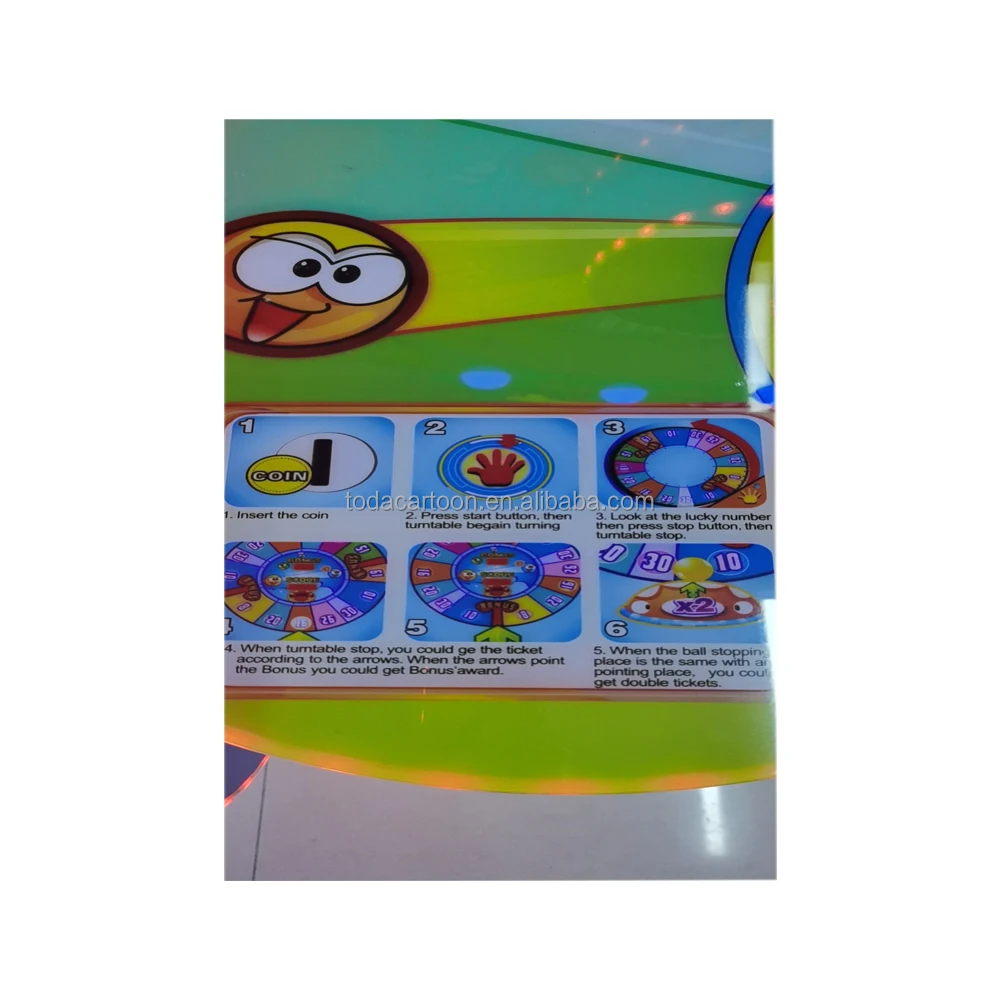 Coin operated Arcade Games Lottery Ticket Machine Redemption Ticket game machine for sale