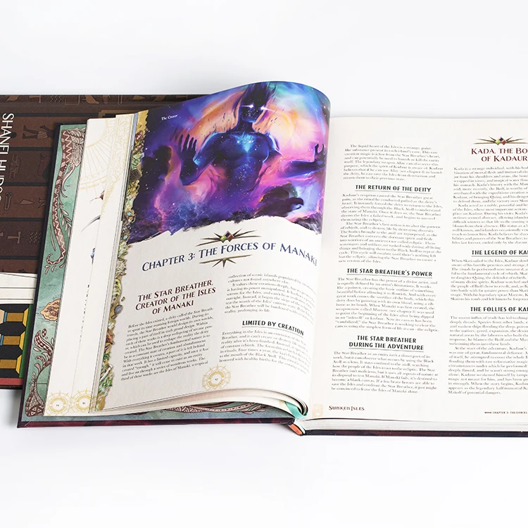 Print On Demand Book Printing Novel High Quality Wholesale Coloring Made Manga Book Printing