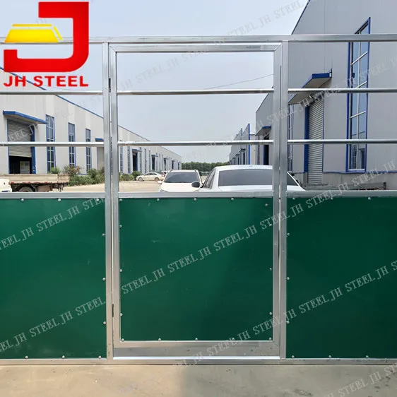 Cheap Galvanized Temporary Mobile Horse Stable Stall Fence Panel Manufacturer