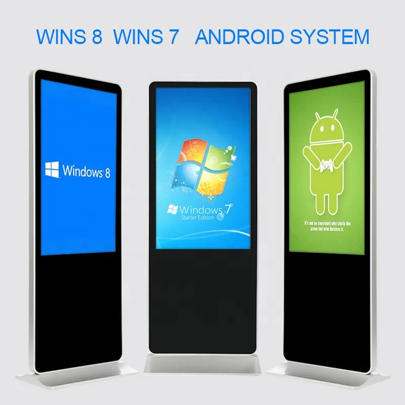 Good Price Floor Stand Digital Signage Advertising Display 43 50 55 65 Inch Digital Signage Kiosk