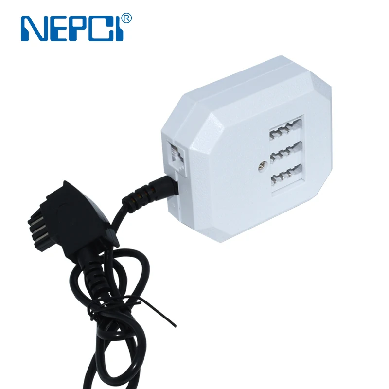 German Telephone Adapter  Cable TAE-F Male to TAE-F female 6P4C Flat Cable Terminal Devices to Socket Modem router answering