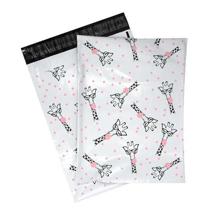 Custom Amazon Branded Polybag Thank You Clothes Package Packing Poly Shipping Mailer Bag