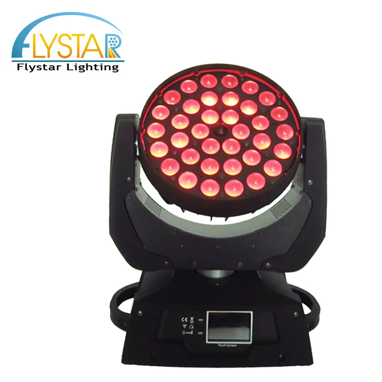 RGBW zoom 36x10w led moving head wash light robe robin 600